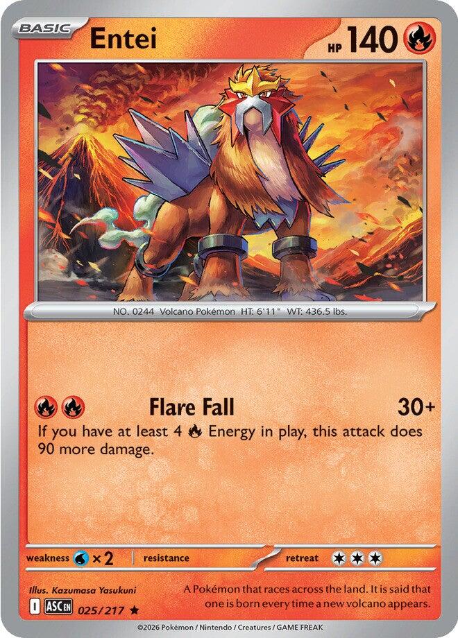 Entei (025/217) [Mega Evolution: Ascended Heroes] | Exor Games Truro