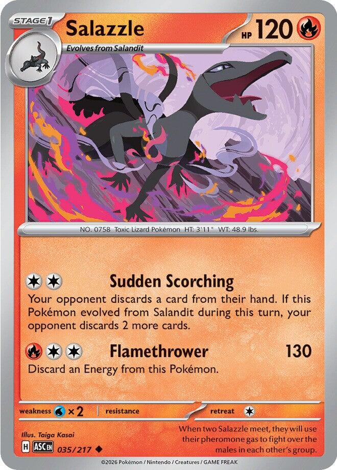 Salazzle (035/217) [Mega Evolution: Ascended Heroes] | Exor Games Truro