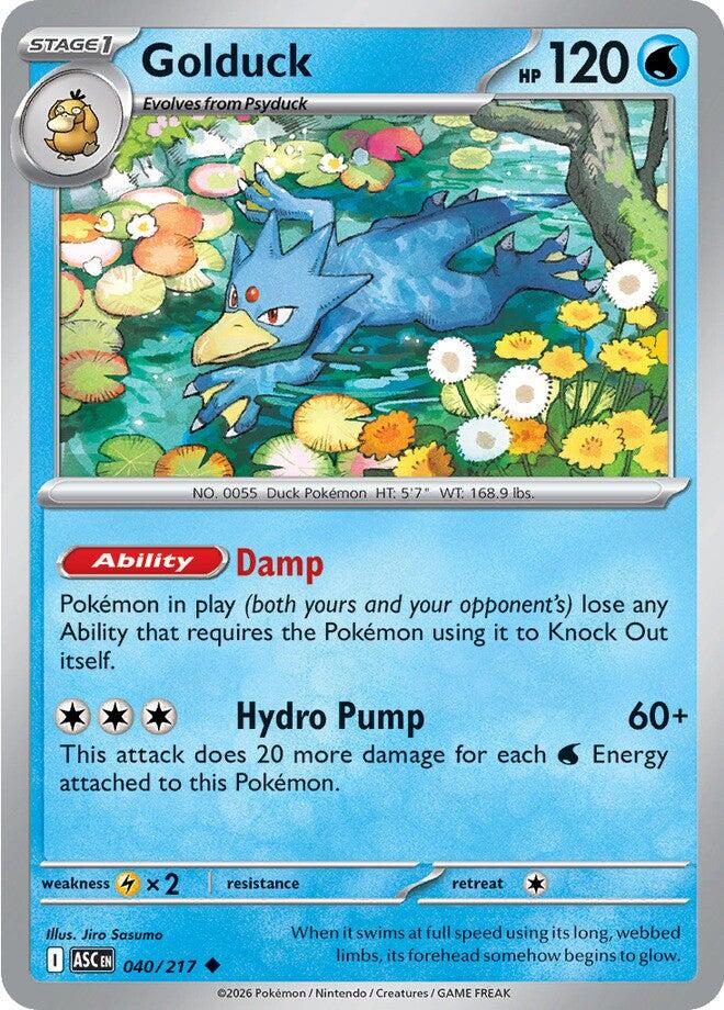 Golduck (040/217) [Mega Evolution: Ascended Heroes] | Exor Games Truro