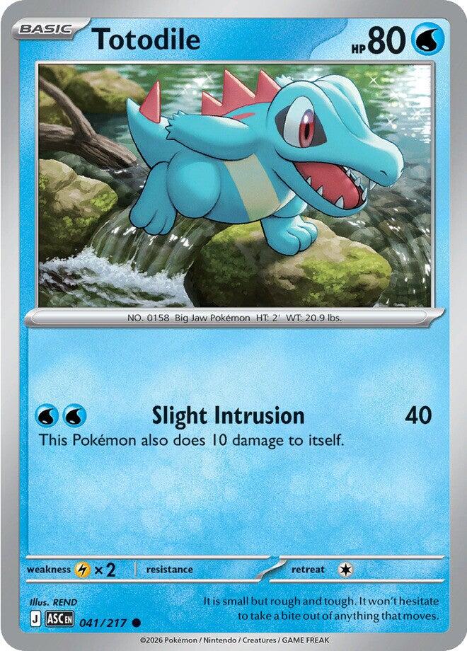 Totodile (041/217) [Mega Evolution: Ascended Heroes] | Exor Games Truro