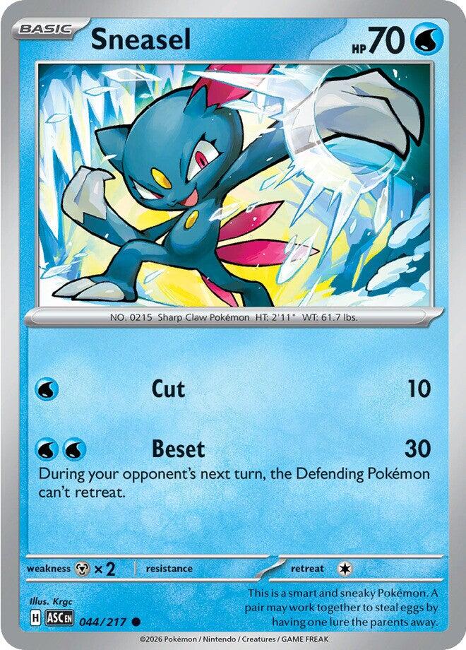 Sneasel (044/217) [Mega Evolution: Ascended Heroes] | Exor Games Truro
