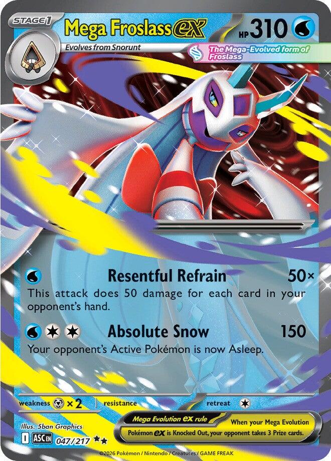 Mega Froslass ex (047/217) [Mega Evolution: Ascended Heroes] | Exor Games Truro