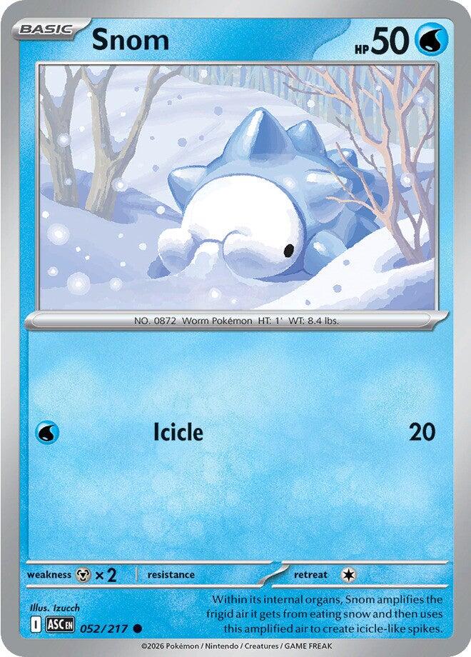 Snom (052/217) [Mega Evolution: Ascended Heroes] | Exor Games Truro