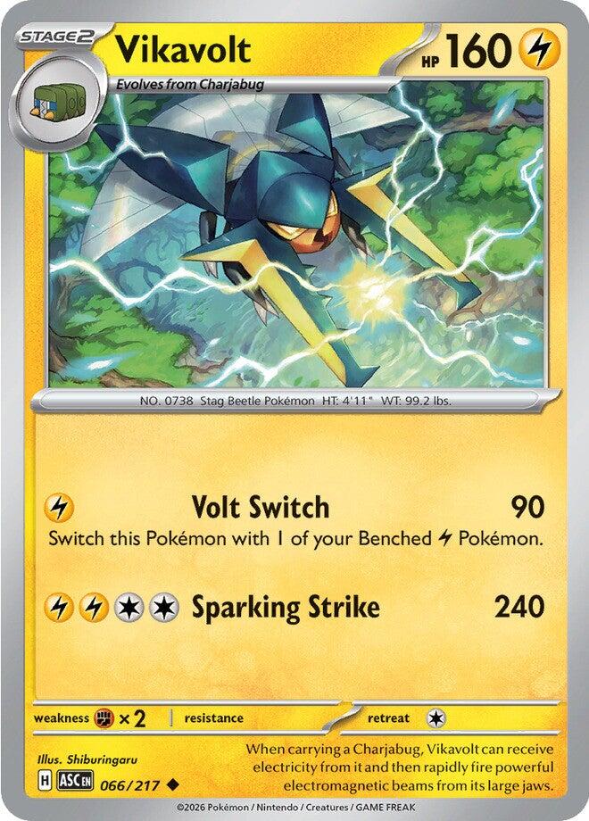 Vikavolt (066/217) [Mega Evolution: Ascended Heroes] | Exor Games Truro