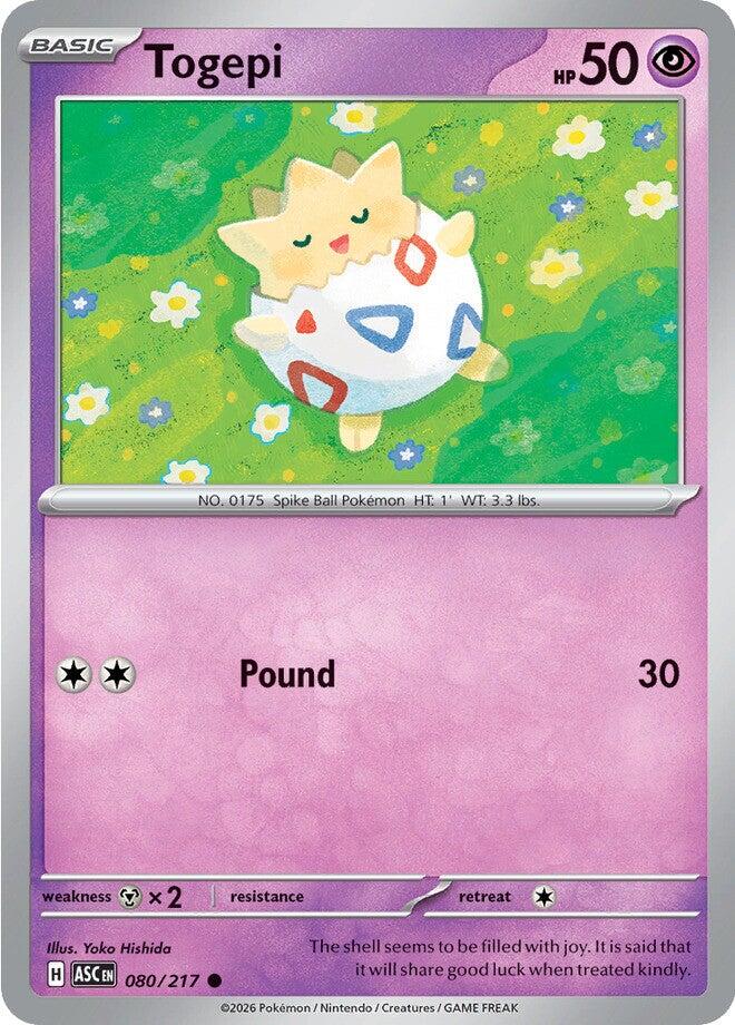 Togepi (080/217) [Mega Evolution: Ascended Heroes] | Exor Games Truro