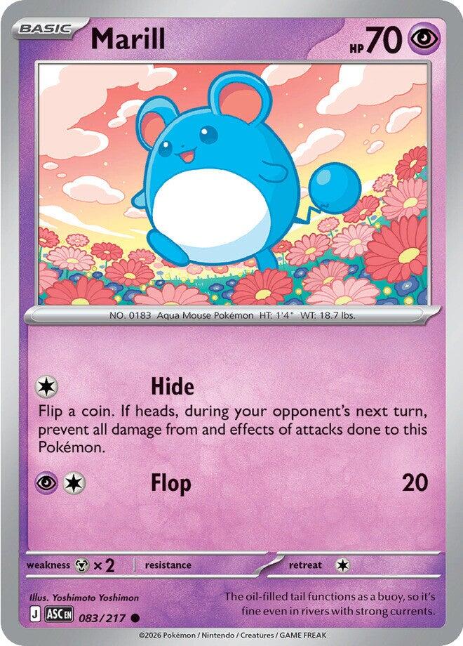 Marill (083/217) [Mega Evolution: Ascended Heroes] | Exor Games Truro