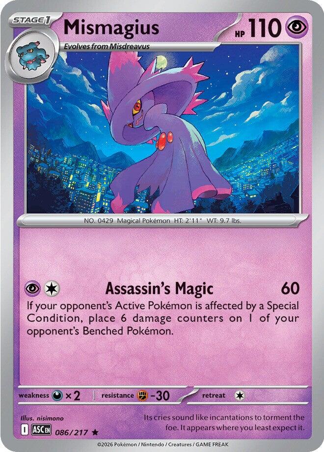 Mismagius (086/217) [Mega Evolution: Ascended Heroes] | Exor Games Truro