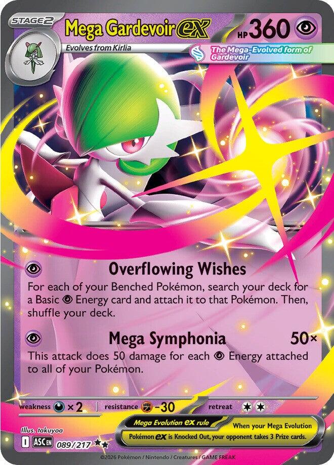 Mega Gardevoir ex (089/217) [Mega Evolution: Ascended Heroes] | Exor Games Truro