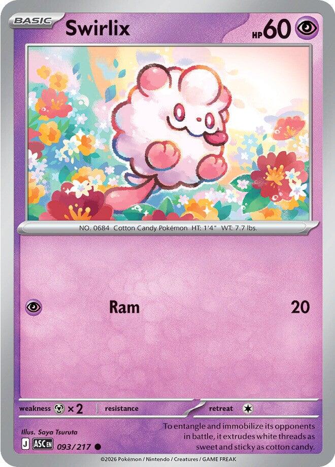 Swirlix (093/217) [Mega Evolution: Ascended Heroes] | Exor Games Truro