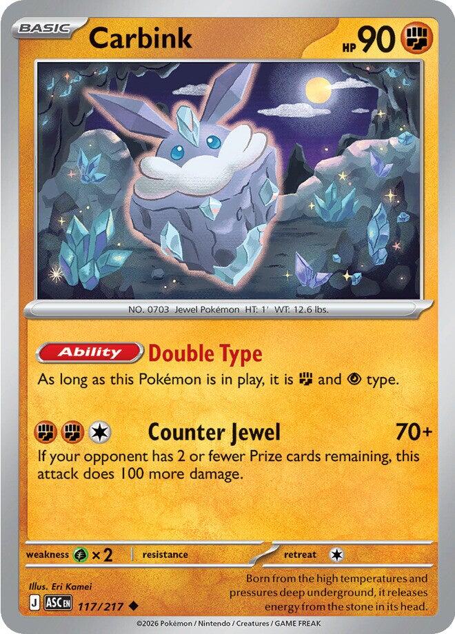 Carbink (117/217) [Mega Evolution: Ascended Heroes] | Exor Games Truro