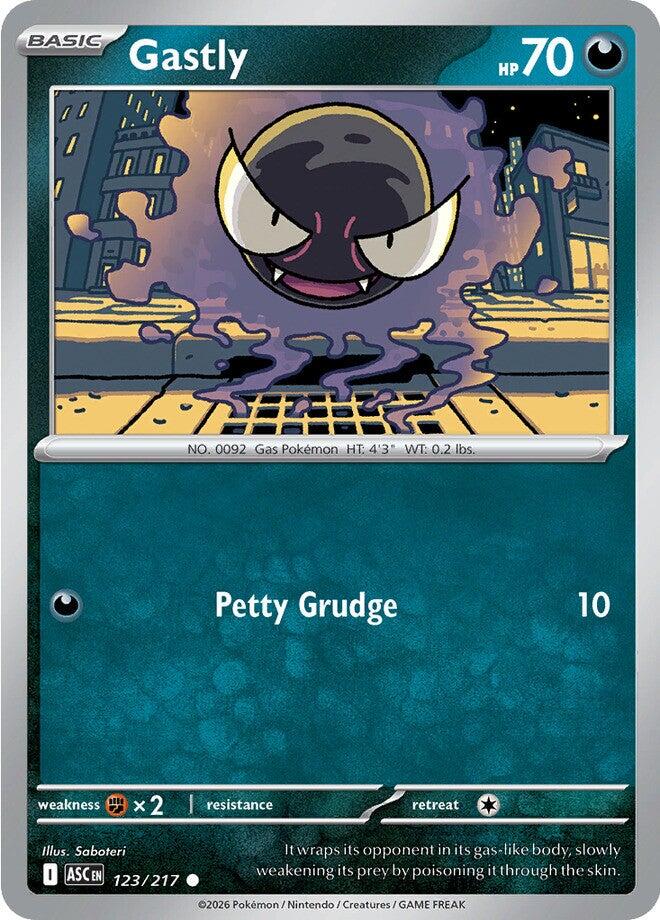 Gastly (123/217) [Mega Evolution: Ascended Heroes] | Exor Games Truro