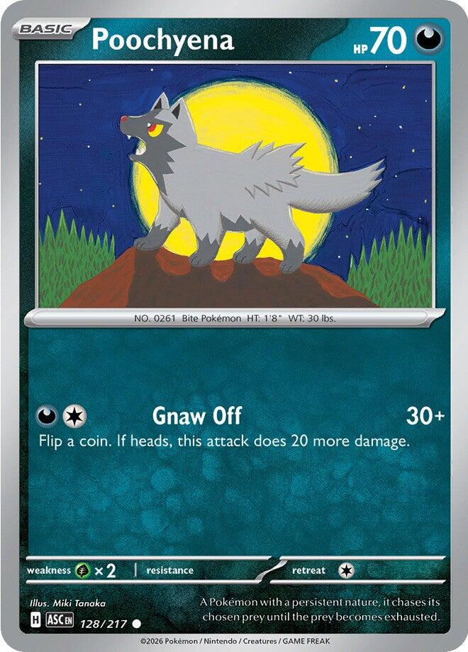 Poochyena (128/217) [Mega Evolution: Ascended Heroes] | Exor Games Truro