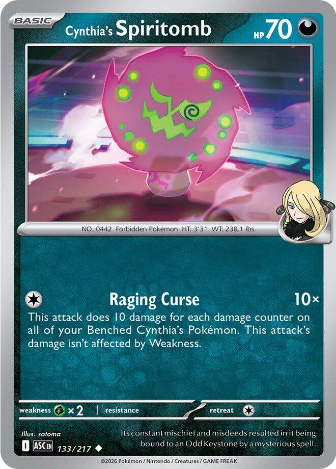 Cynthia's Spiritomb (133/217) [Mega Evolution: Ascended Heroes] | Exor Games Truro