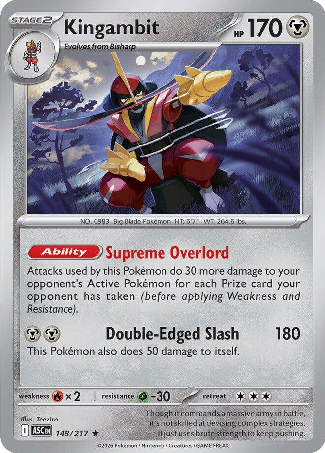 Kingambit (148/217) [Mega Evolution: Ascended Heroes] | Exor Games Truro
