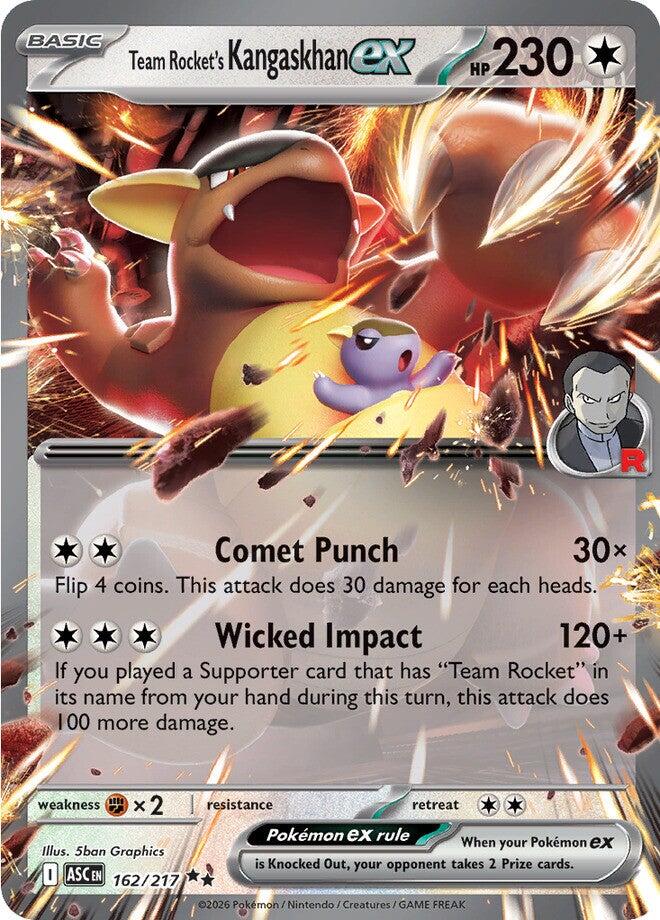 Team Rocket's Kangaskhan ex (162/217) [Mega Evolution: Ascended Heroes] | Exor Games Truro
