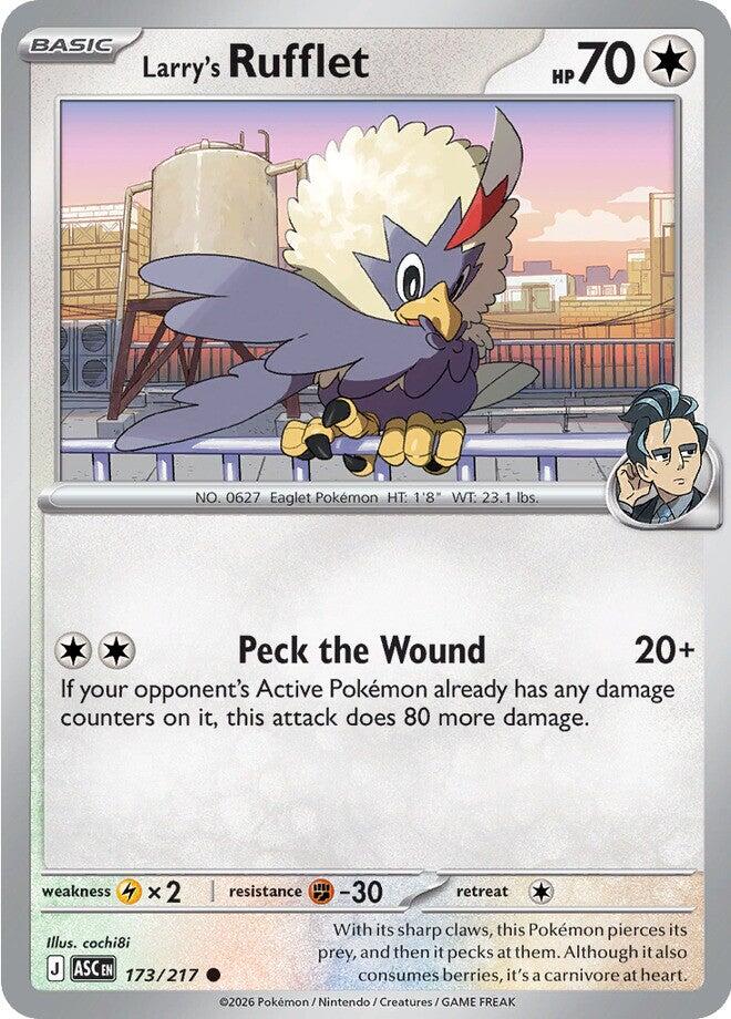 Larry's Rufflet (173/217) [Mega Evolution: Ascended Heroes] | Exor Games Truro