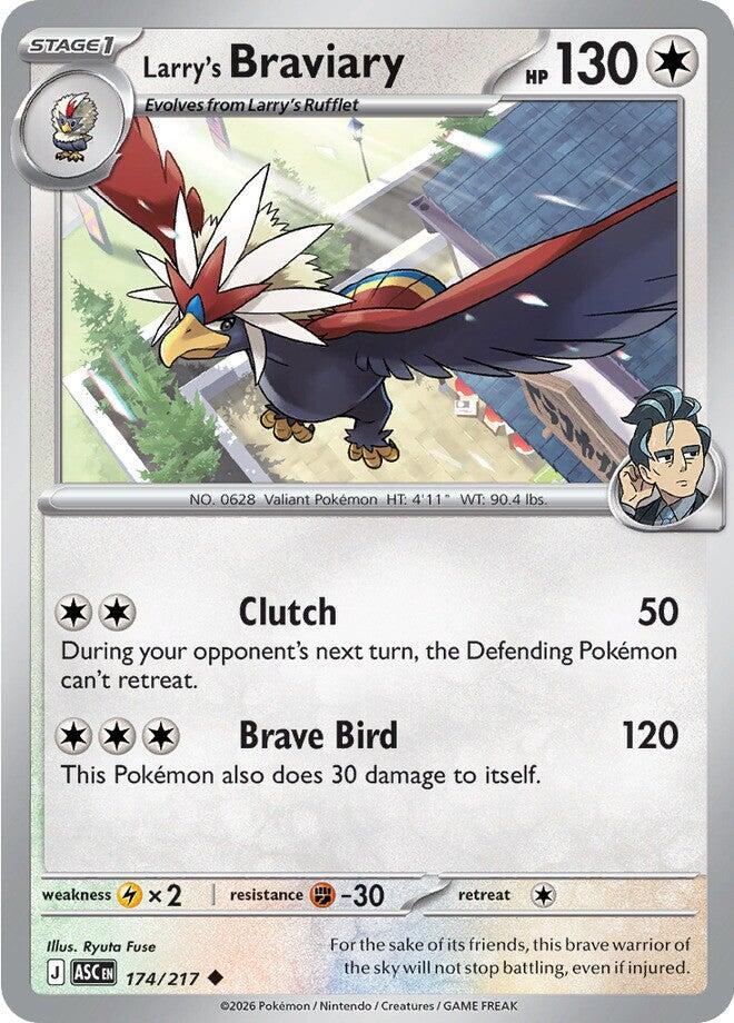 Larry's Braviary (174/217) [Mega Evolution: Ascended Heroes] | Exor Games Truro