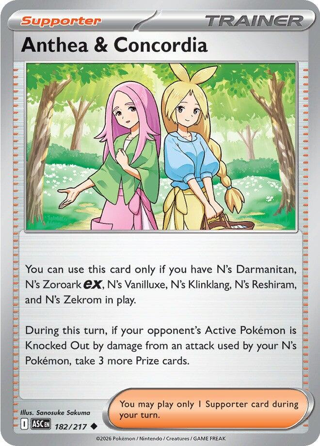 Anthea & Concordia (182/217) [Mega Evolution: Ascended Heroes] | Exor Games Truro