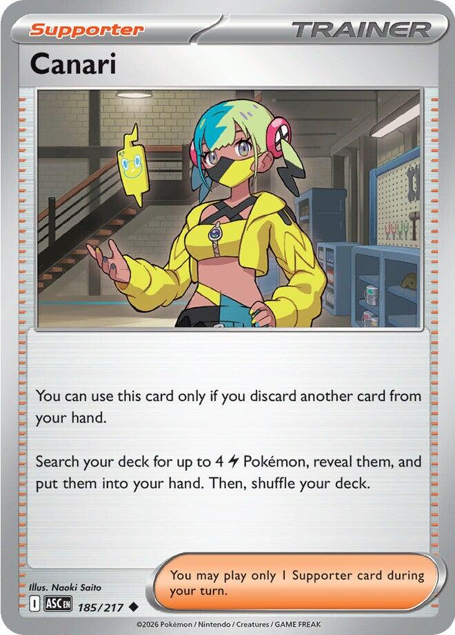 Canari (185/217) [Mega Evolution: Ascended Heroes] | Exor Games Truro