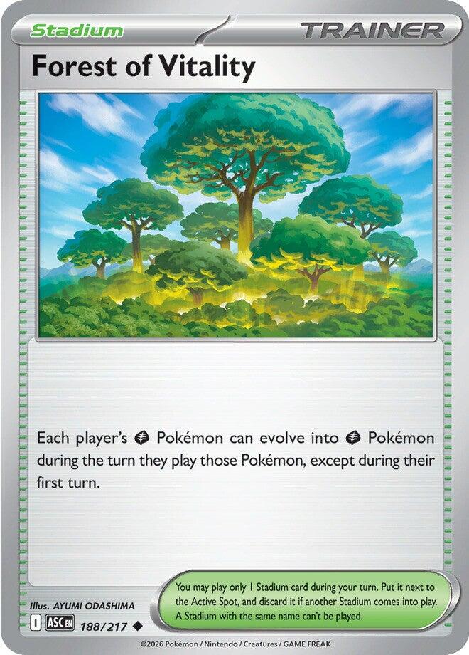 Forest of Vitality (188/217) [Mega Evolution: Ascended Heroes] | Exor Games Truro