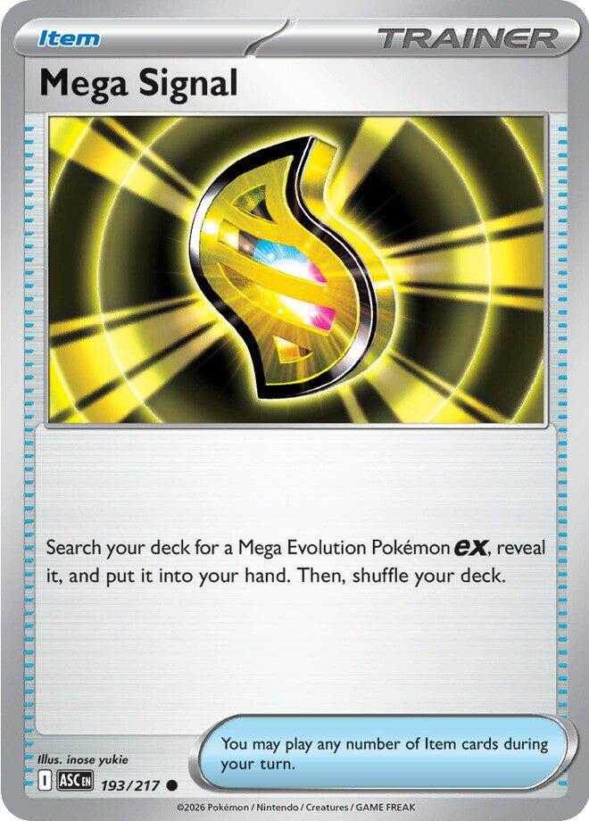 Mega Signal (193/217) [Mega Evolution: Ascended Heroes] | Exor Games Truro