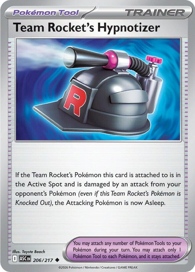 Team Rocket's Hypnotizer (206/217) [Mega Evolution: Ascended Heroes] | Exor Games Truro