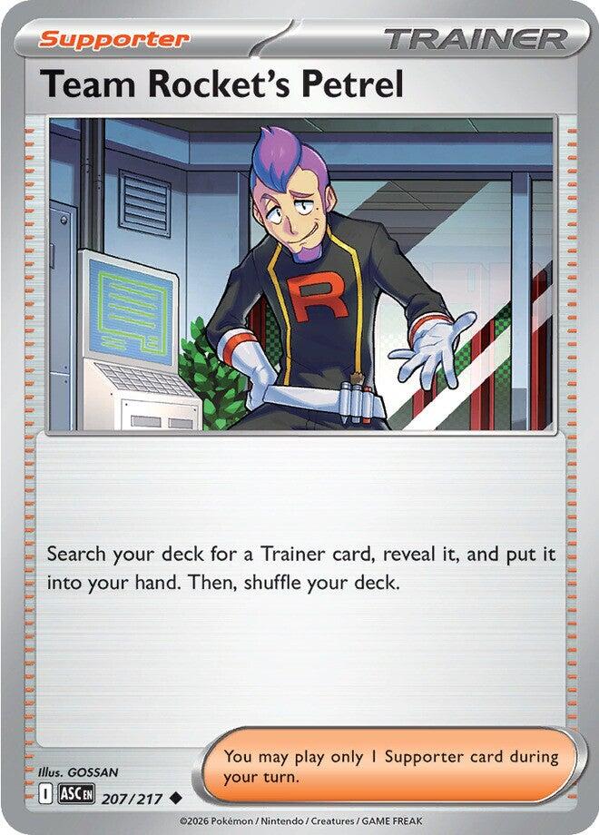 Team Rocket's Petrel (207/217) [Mega Evolution: Ascended Heroes] | Exor Games Truro