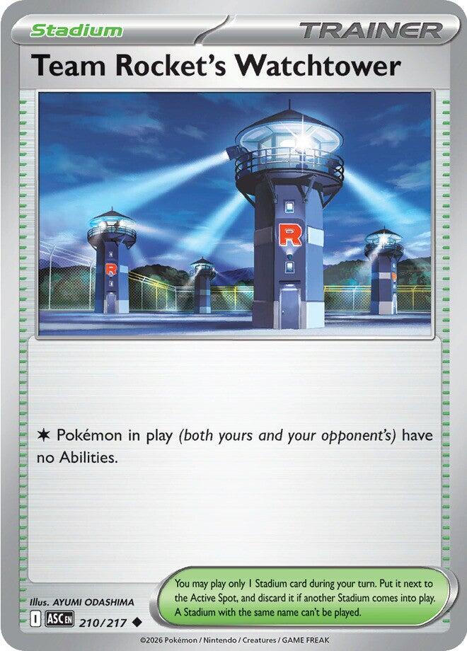 Team Rocket's Watchtower (210/217) [Mega Evolution: Ascended Heroes] | Exor Games Truro