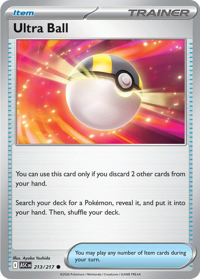 Ultra Ball (213/217) [Mega Evolution: Ascended Heroes] | Exor Games Truro
