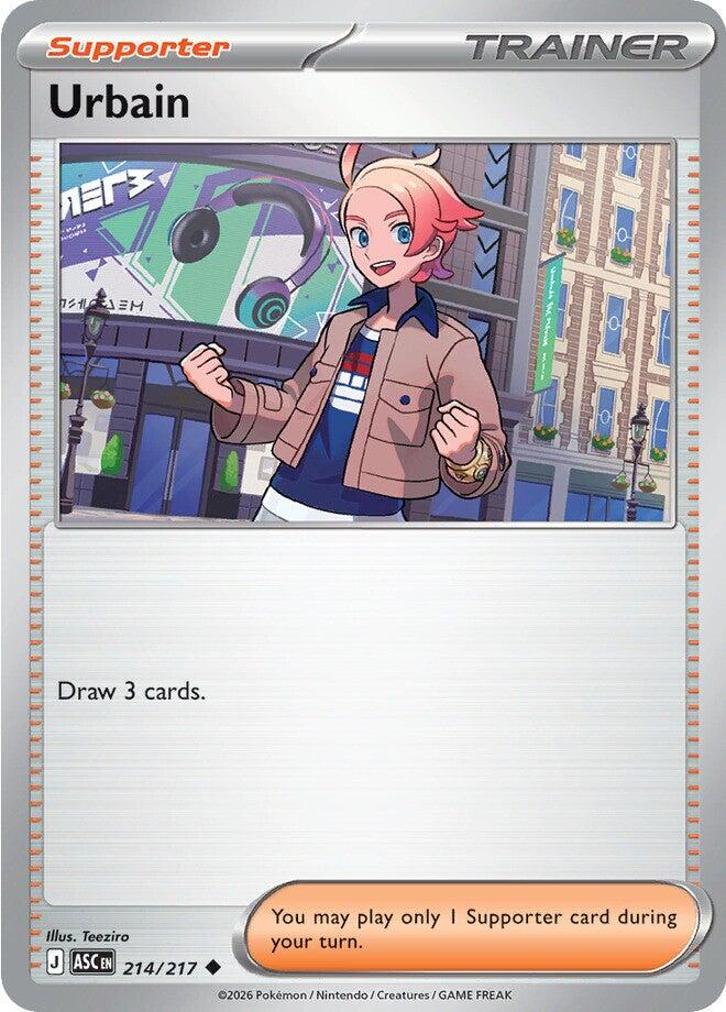 Urbain (214/217) [Mega Evolution: Ascended Heroes] | Exor Games Truro