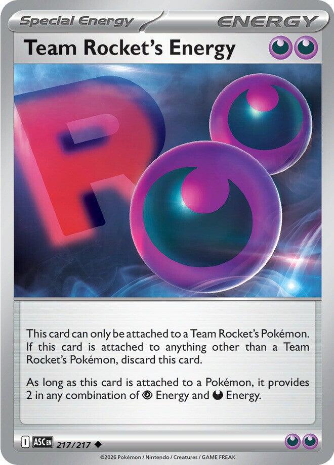 Team Rocket's Energy (217/217) [Mega Evolution: Ascended Heroes] | Exor Games Truro