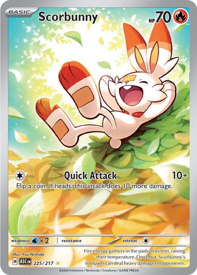 Scorbunny (225/217) [Mega Evolution: Ascended Heroes] | Exor Games Truro