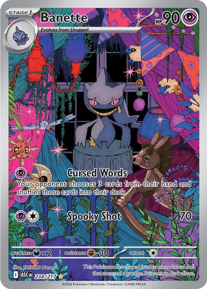 Banette (234/217) [Mega Evolution: Ascended Heroes] | Exor Games Truro