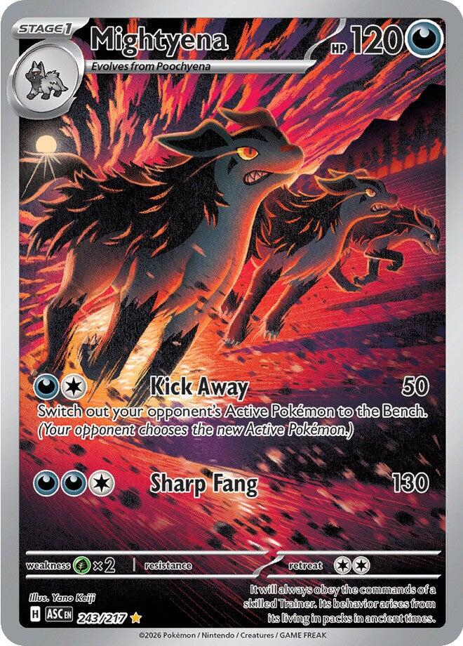 Mightyena (243/217) [Mega Evolution: Ascended Heroes] | Exor Games Truro