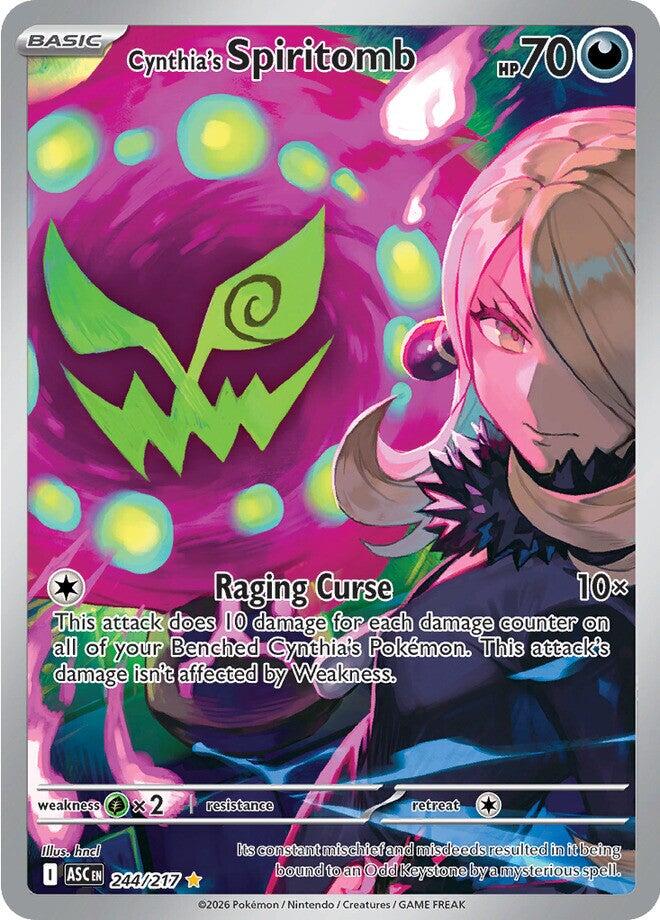 Cynthia's Spiritomb (244/217) [Mega Evolution: Ascended Heroes] | Exor Games Truro