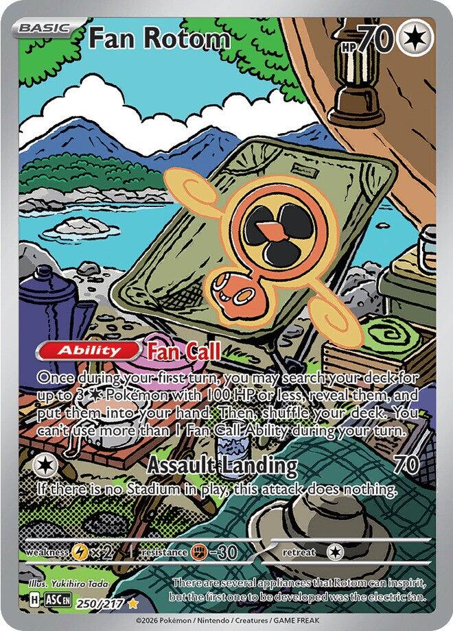 Fan Rotom (250/217) [Mega Evolution: Ascended Heroes] | Exor Games Truro