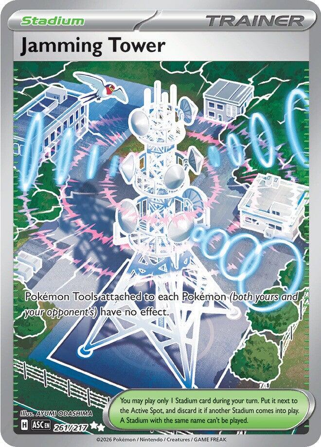 Jamming Tower (261/217) [Mega Evolution: Ascended Heroes] | Exor Games Truro