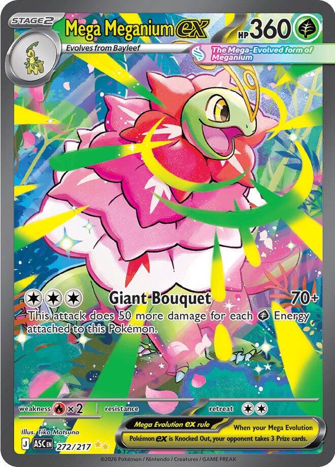 Mega Meganium ex (272/217) [Mega Evolution: Ascended Heroes] | Exor Games Truro