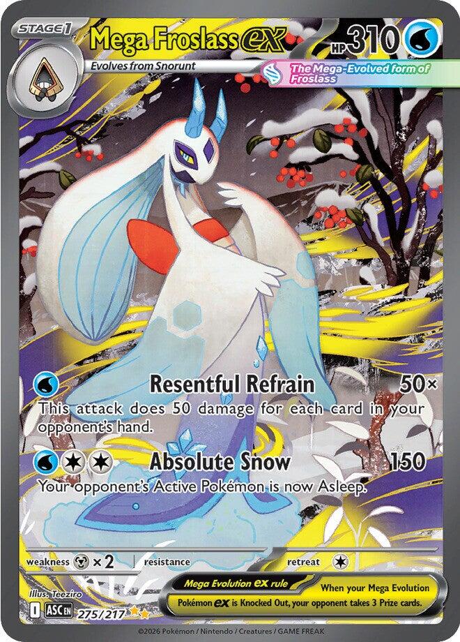 Mega Froslass ex (275/217) [Mega Evolution: Ascended Heroes] | Exor Games Truro