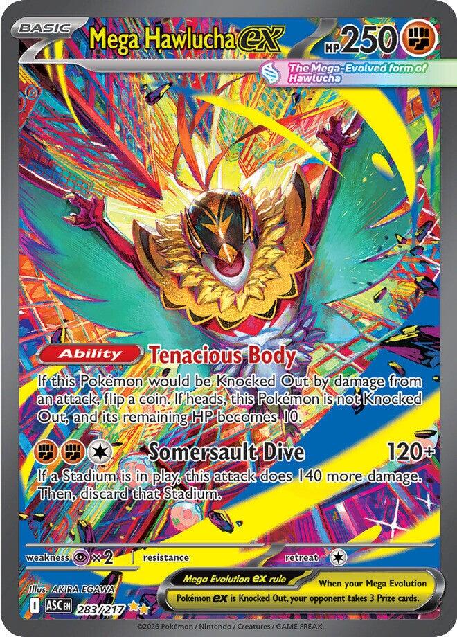 Mega Hawlucha ex (283/217) [Mega Evolution: Ascended Heroes] | Exor Games Truro