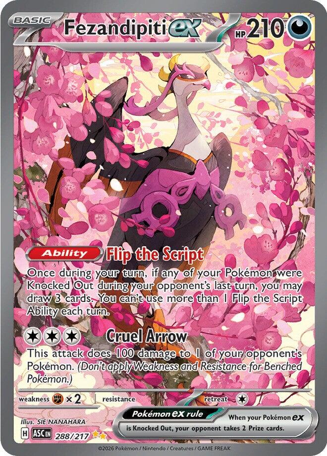 Fezandipiti ex (288/217) [Mega Evolution: Ascended Heroes] | Exor Games Truro