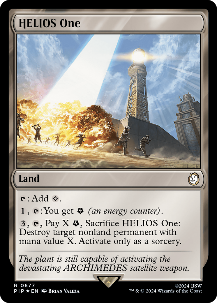 HELIOS One (Surge Foil) [Fallout] | Exor Games Truro