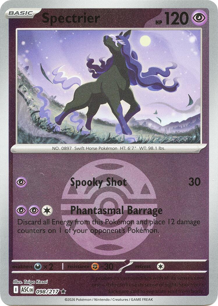 Spectrier (098/217) (Dusk Ball) [Mega Evolution: Ascended Heroes] | Exor Games Truro