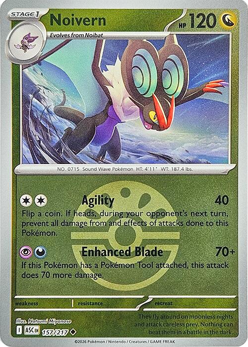 Noivern (157/217) (Friend Ball) [Mega Evolution: Ascended Heroes] | Exor Games Truro