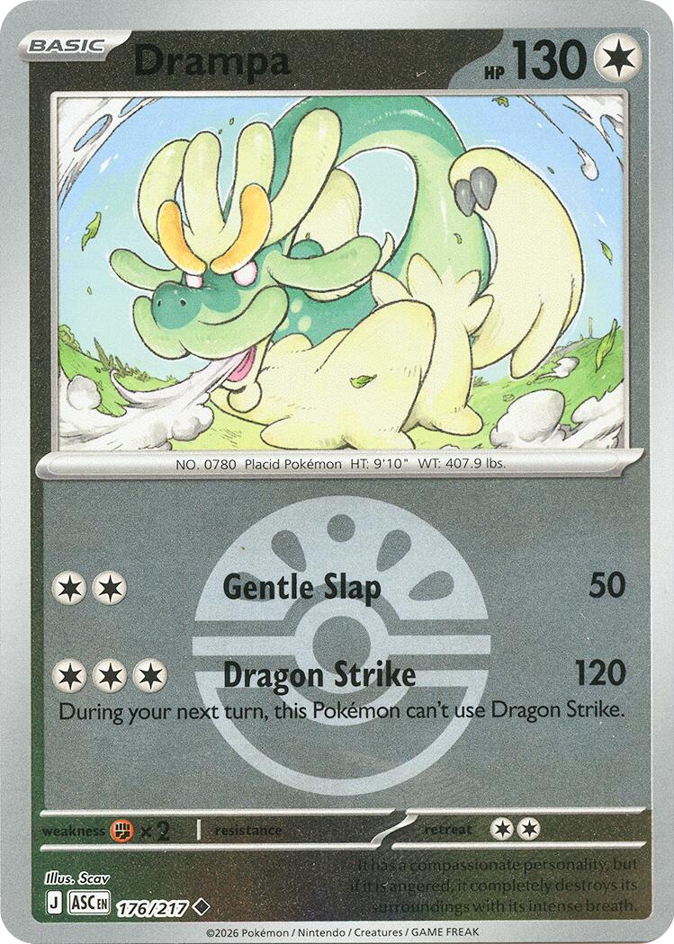 Drampa (176/217) (Friend Ball) [Mega Evolution: Ascended Heroes] | Exor Games Truro