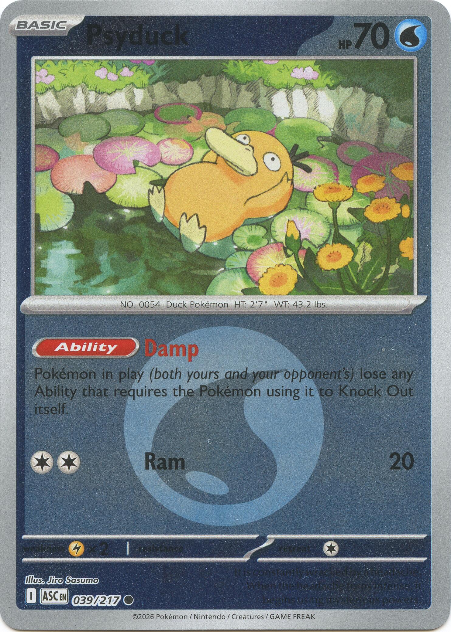 Psyduck (039/217) (Energy Symbol Pattern) [Mega Evolution: Ascended Heroes] | Exor Games Truro