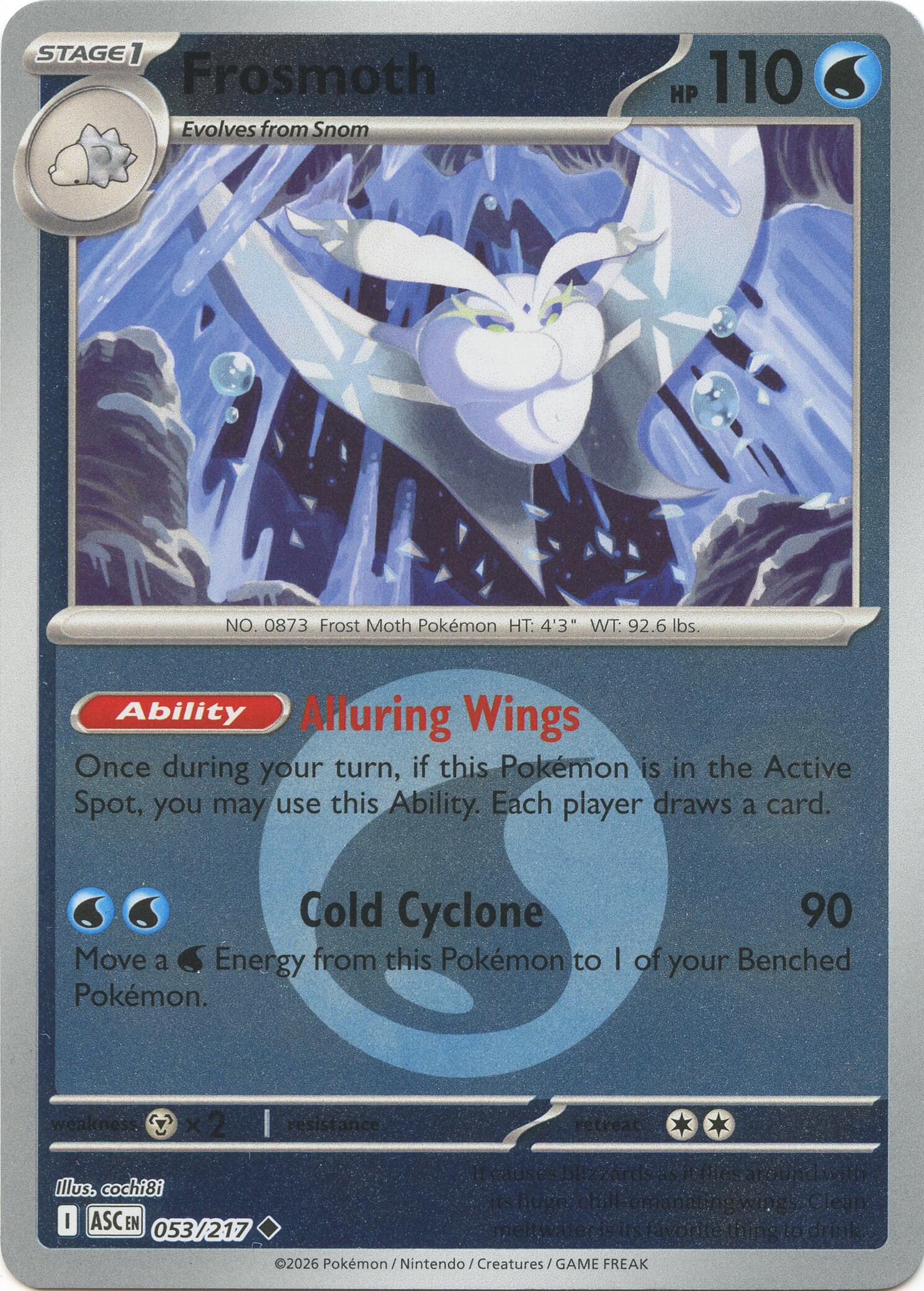 Frosmoth (053/217) (Energy Symbol Pattern) [Mega Evolution: Ascended Heroes] | Exor Games Truro