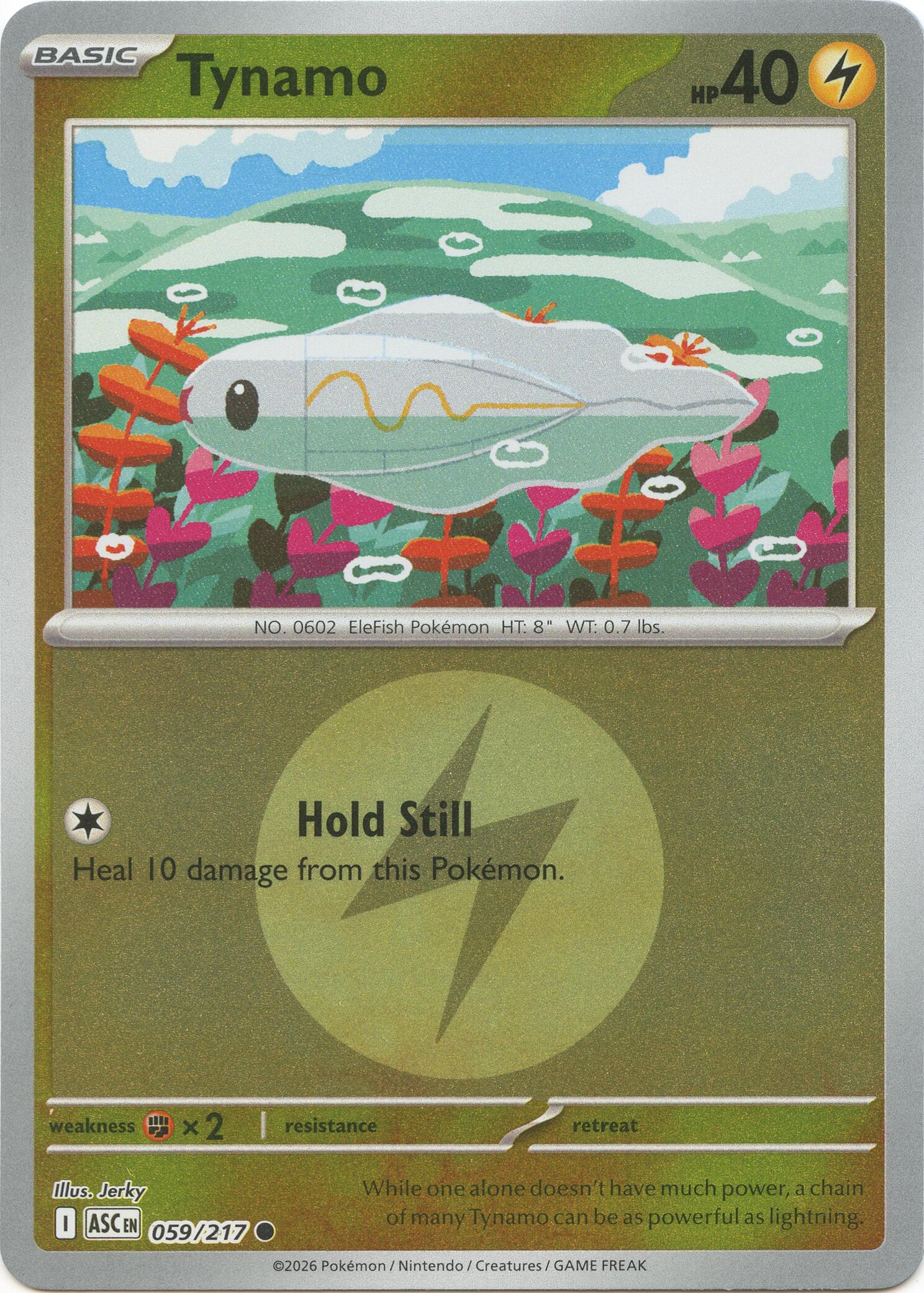 Tynamo (059/217) (Energy Symbol Pattern) [Mega Evolution: Ascended Heroes] | Exor Games Truro