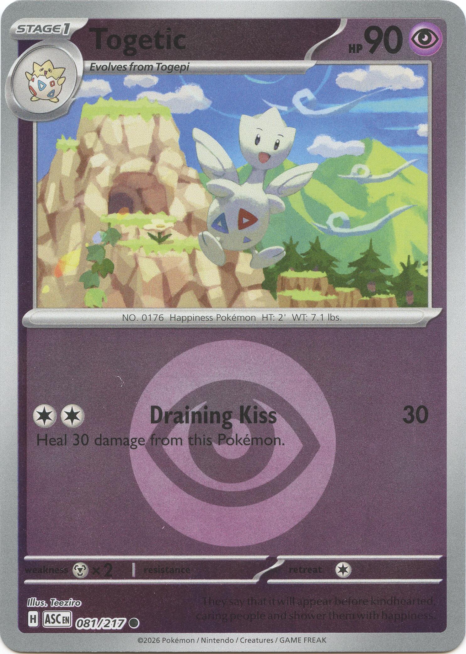 Togetic (081/217) (Energy Symbol Pattern) [Mega Evolution: Ascended Heroes] | Exor Games Truro