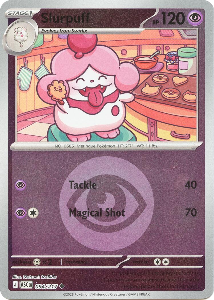 Slurpuff (094/217) (Energy Symbol Pattern) [Mega Evolution: Ascended Heroes] | Exor Games Truro